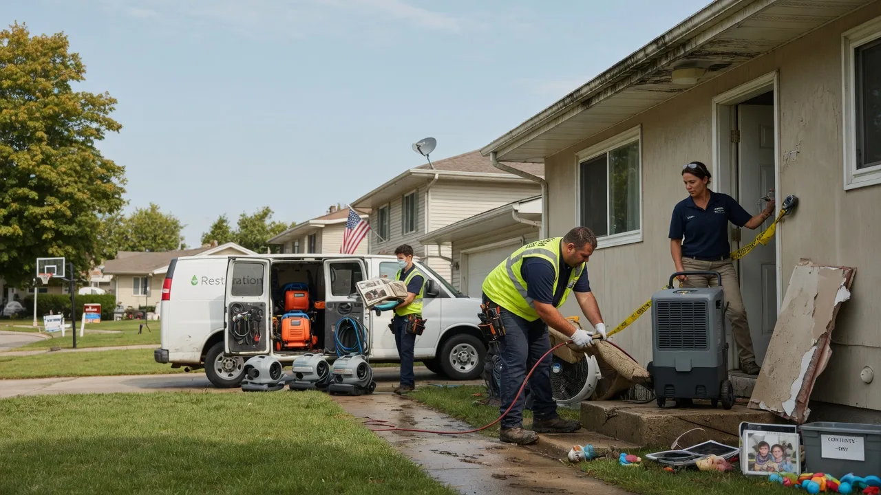 Water Damage Restoration in Salina, PA near me